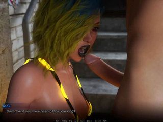 Dirty GamesXxX: Місто розбитих мрійників: відкритий секс, лупцювання дупи та камшот на обличчя, еп. 2