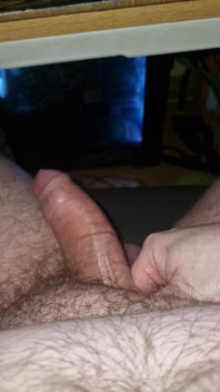 This Is What My Cock Looked Like After Masturbating.