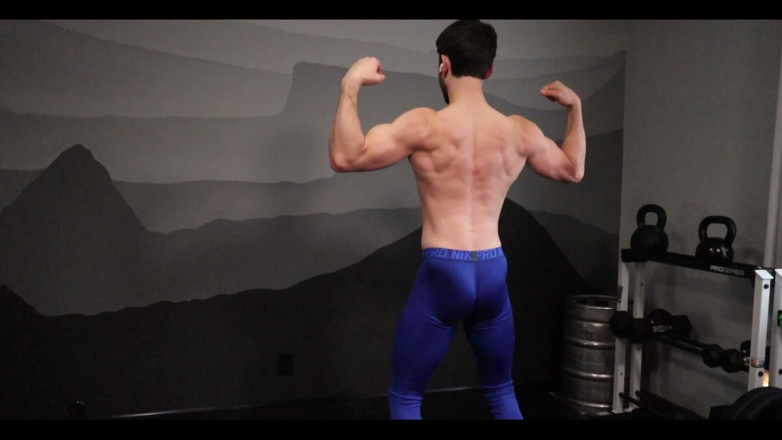 Jay Stroke: Post Workout Strip and Flex and Show off Then Get...