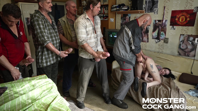 MonsterCockGang: Monster Cock Gang 5.4: Squirting Orgy for Perverse Voyeurs
