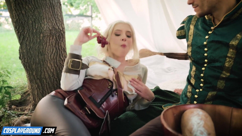 Cosplayground: Gia ohmy Jaskier के लंबे सख्त लंड को तरसती है - the Witcher Porn cosplay parody