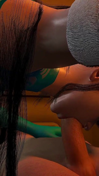Tifa & Eve Christmas Threesome (ff7 & Stellar Blade Animation) Part 1