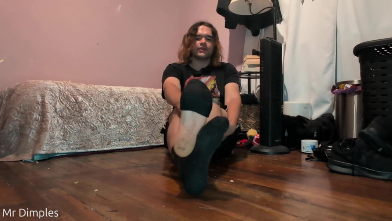 Mr Dimples: Piedi e culo dopo l'allenamento JOI!