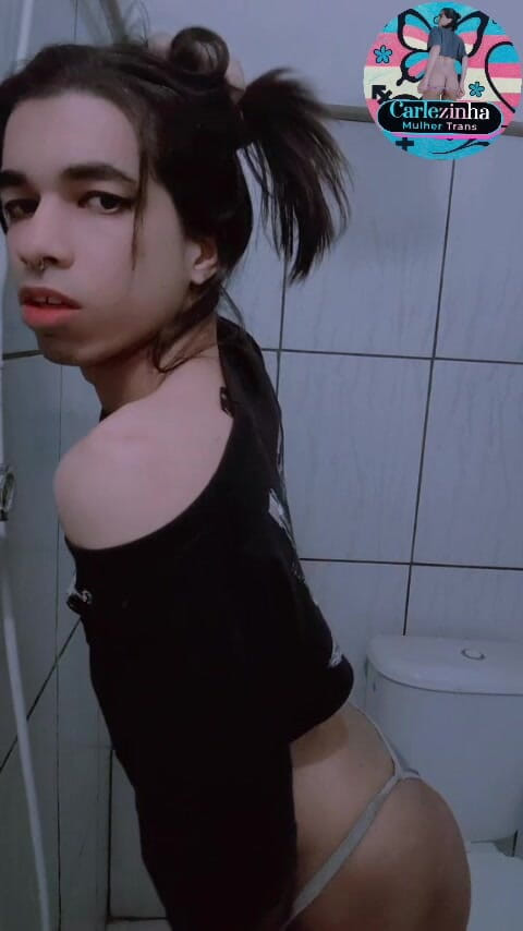 Srta. Carla: Carlezinha - Naked Slut Showing Her Ass and Her Soft Slut...