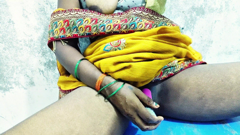 ExcitedWomen: Today I'm Ready to in a Yellow Saree with a...