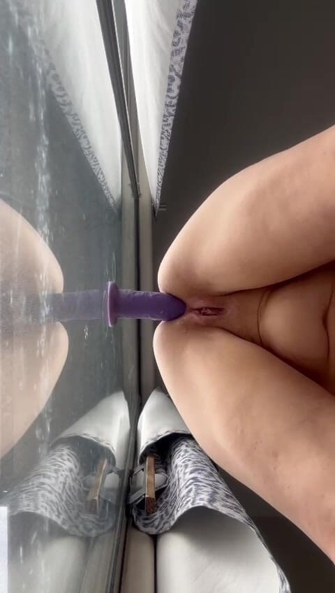 Lana Riley: Hard Anal Fuck in the Window