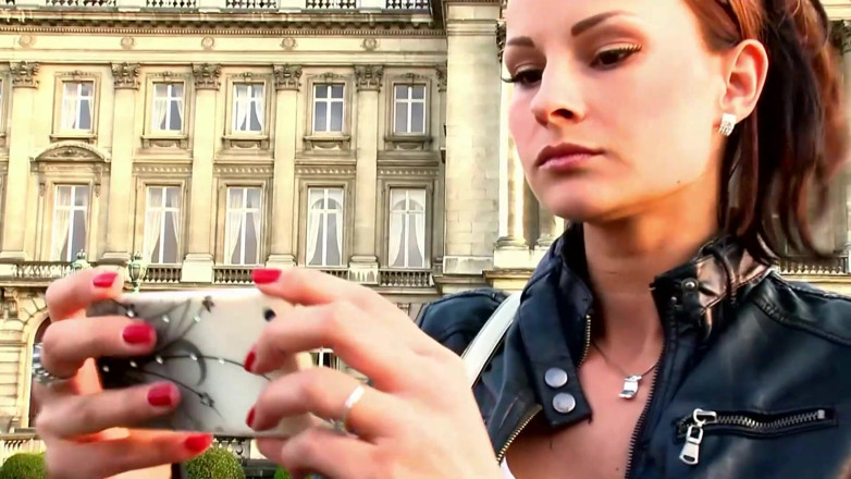 Big Boobs Babe: Sexy Tourist Pounds Big Black Cock Wildly