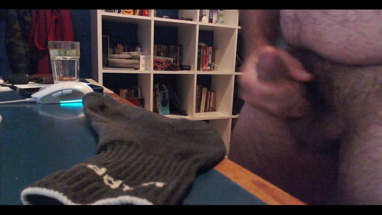 RAvingr4d4: Cum on a Sock