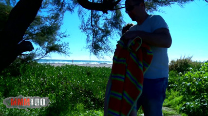 MMM100: Fucking Valentina's perfect ass at the beach