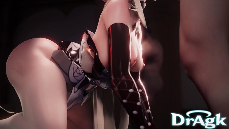 DrAgk: Signora a Arlecchino Sex Party Fatui Office 3D Genshin Impact Porno...