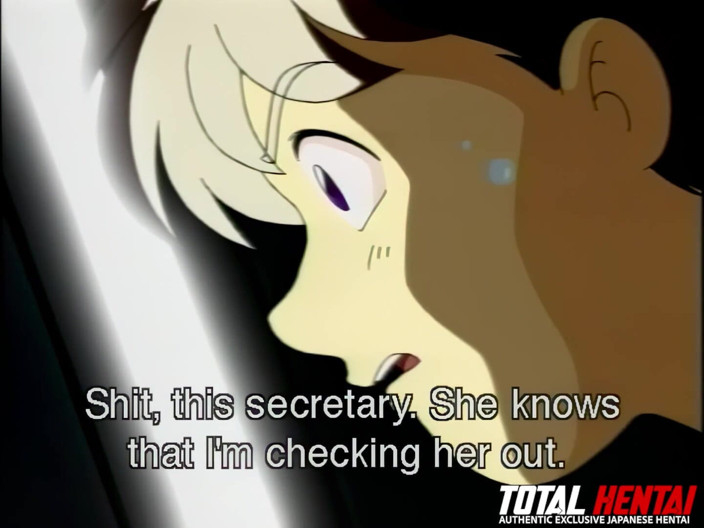 Total Hentai: Voyeur Pejabat Aksi! MILF hentai panas melancap di hadapan Rakan...