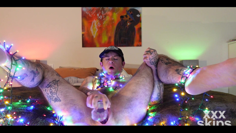 Xxx skips: Bebê alegre de natal