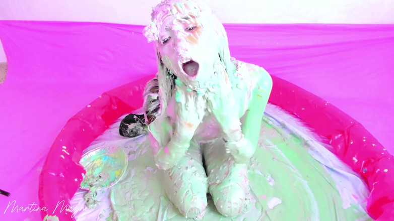 MartinaMagni: 散らかったオナニー 説明 JOI Wam