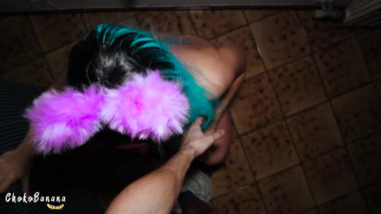 Chokobanana: 그녀의 마술사로 나를 사정하게 만드는 크리스마스의 매혹적인 생물