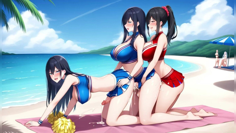 TEEN TRANS: Trans en follada anal al aire libre