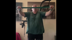 Alex Art: Stark man onanerar efter träningen