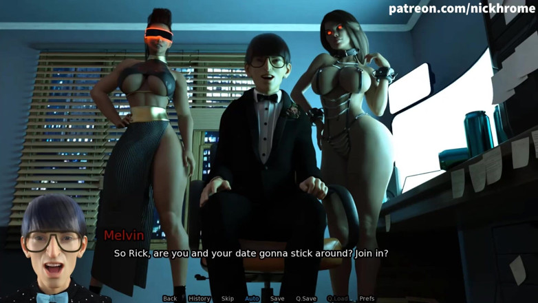 Visual Novels: SexBot 14 - хорошо трахнутая на улице