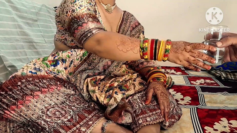 Salmaan001: Karwachauth Special (vídeo anal) Rabo me pênis grosso de bhabhi em áudio...