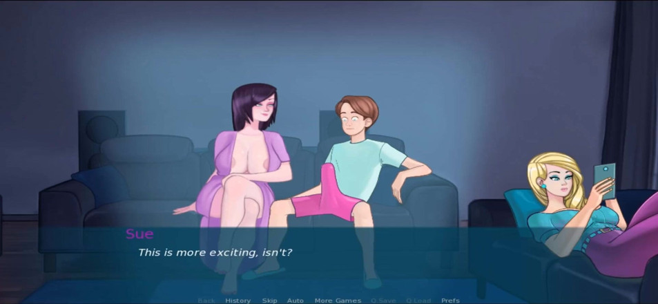 Hentai World: Sexnote milf chupa mi polla mientras novia en el teléfono
