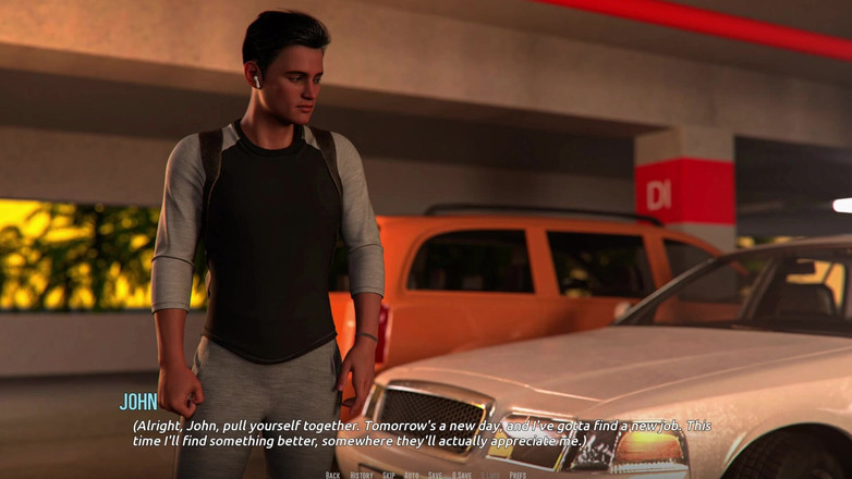 3D Cartoon Porn: Domino Beach 1 - John zachraňuje život muže na pláži poté, co byl...