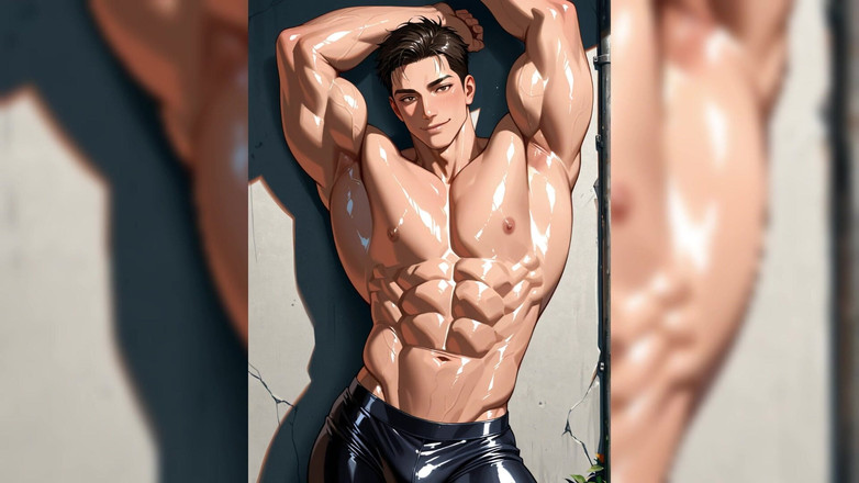 Erotic Man: Ai Porn Hunks in posa