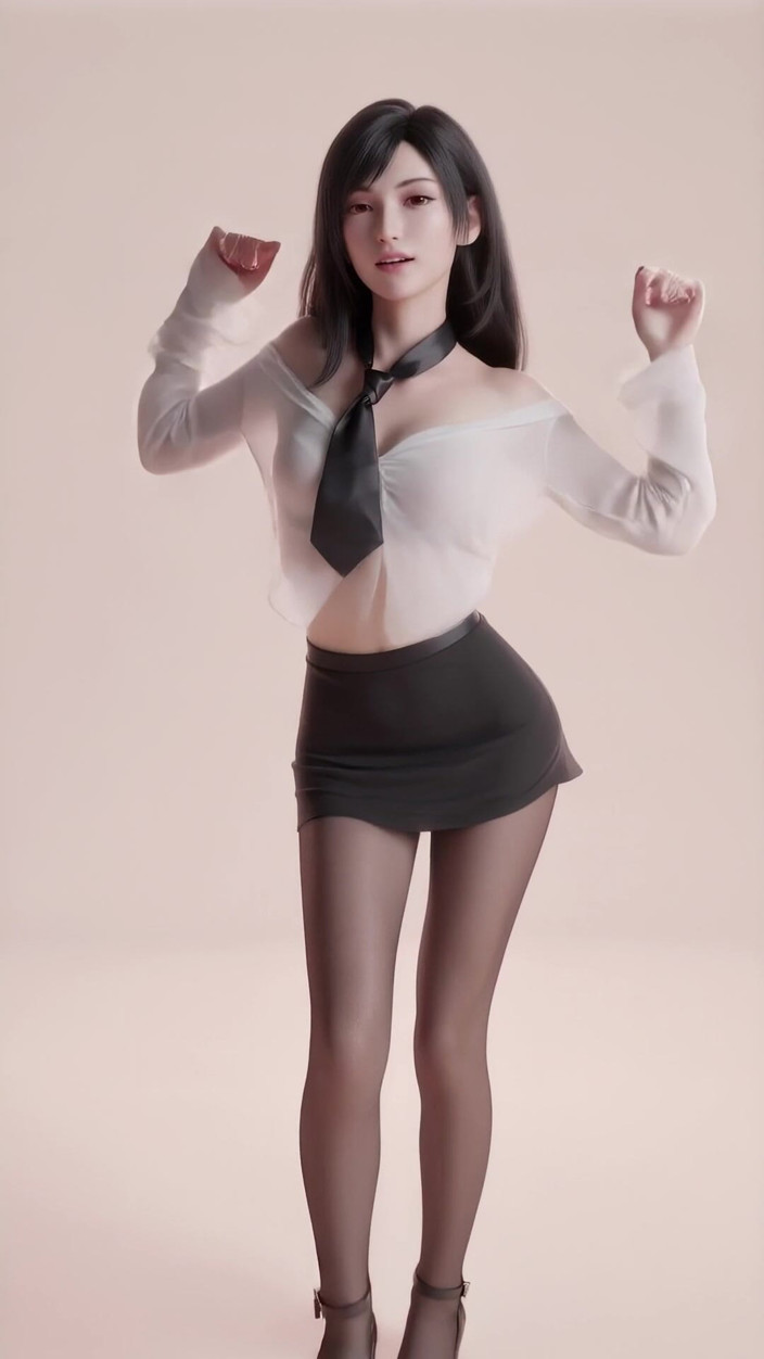 3D-Hentai Games: Tifa je sebevědomý tanec (sistar - tak v pohodě)