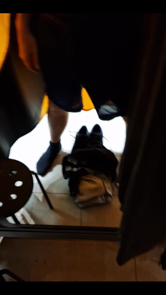 Awesome A: Ich habe heute Sportbekleidung ausprobiert. Walking Commando mit meinem spielzeug