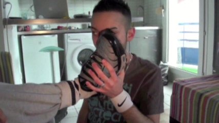Sneaker gay: Sneaker and foot humiliaiton for twink by scally boy