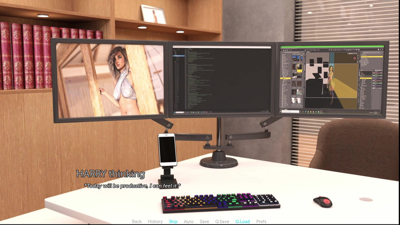 Wickedgammes studio: A Very Open Marriage, part 91. End of Update