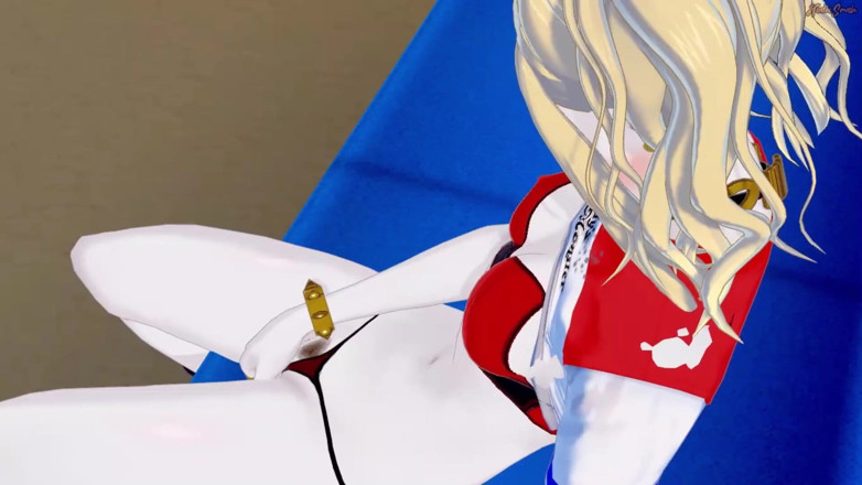 Hentai Smash: Harley Quinn si sgrilletta e si infila le dita nella...