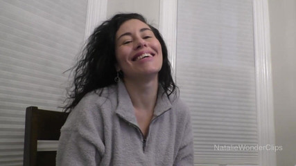Natalie Wonder: Taking a work break to help my boy out and...