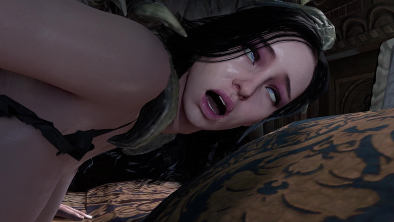 PixelAftDark: Yennefer Monster Ntr 0zman - Witcher Animation