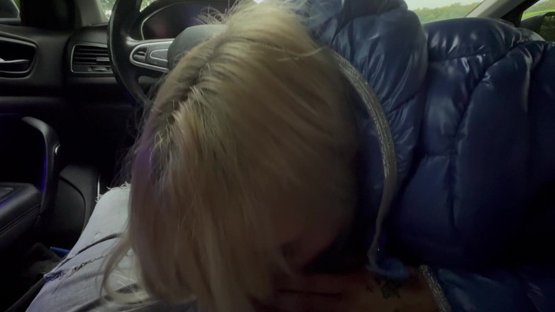 Bonieclydeerotik: Obciąganie Samochodu Na Świeżym Powietrzu Do Wytrysku Głęboko W Gardło Para...