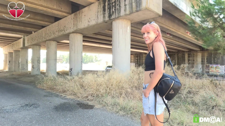 Candystart Videos: ब्रिज के नीचे जोखिम भरा हस्तमैथुन