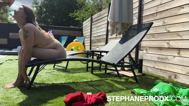 Stephprodx: Catimini é fodida por Stephaneprodx à beira da piscina