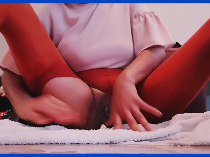 Sarah Fonteyna squirt compilation: Sarah Fonteyna visar farfars sperma chunks i sin vagina