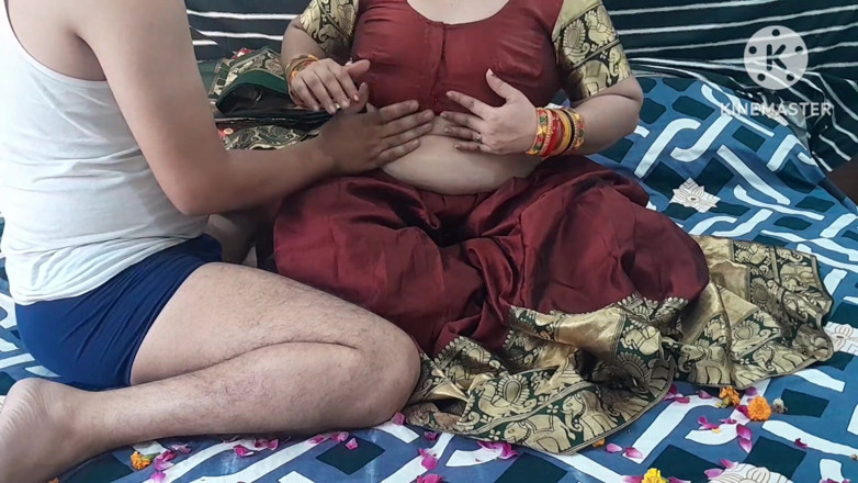 Salmaan001: Newly Married Couple Celebrate First Night in Hindi
