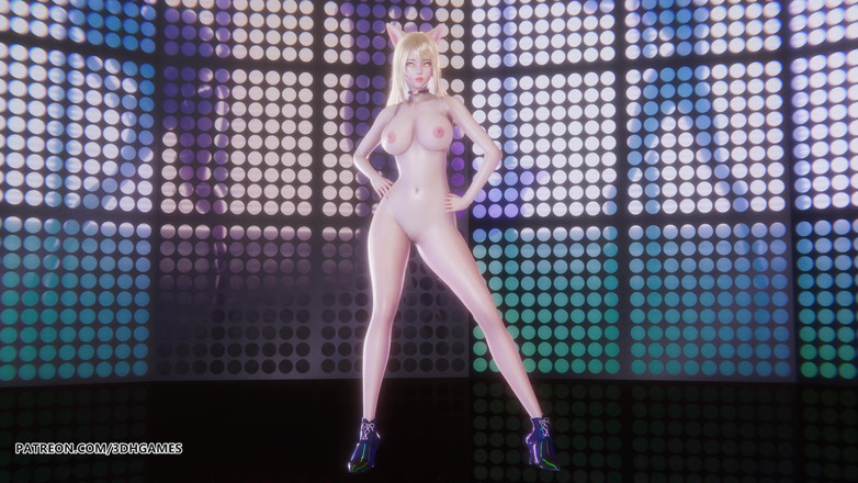 3D-Hentai Games: [mmd] Rainbow - Ahri Sexy Nahý Tanec League of Legends Necenzurované...