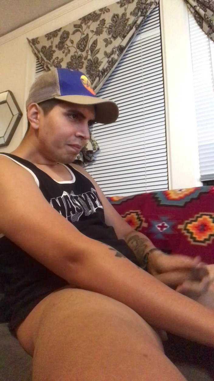 Andy snickerz: Solo Sexy Gay Twink v Black Tank Cumshot