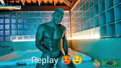 Uncut Latinos: एकल मांसपेशियों का झटका बड़ा वीर्य निकालना! बिना खतना वाली लैटिनो