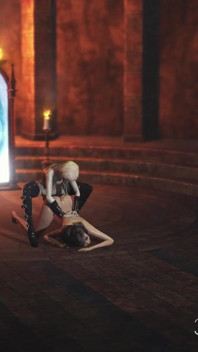 3d dickgirl witch fucks a sexy girl in the dark castle