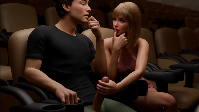 Sex anime taboo: Sneaky Fuck in Movie Theatre with My New Friend