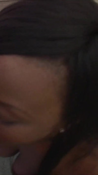 She Chubby Black Wants a White Cock to Fuck.