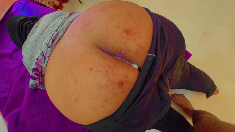 Aria Mia: Saúdská tetička Ko Badi Gand Chudai Aur Pani Nikal Uski...