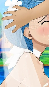 Bulma Sloppy Facefuck in Wedding Dress