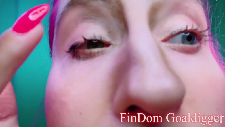 FinDom Goaldigger: 다른 눈 색깔 변환