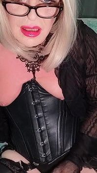 Sexy Trans Minx in Stockings