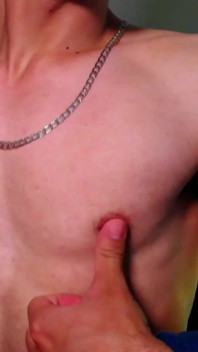 Nipples Play Showing My Cock