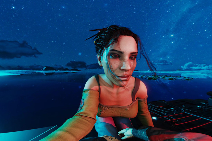 VReal 18K: Happy Ending Panam Best Ending on Basilik Under the Meteor...