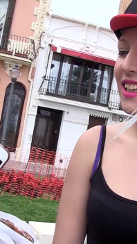 Spanish Pornstar Liz Rainbow Fucks Total Stranger off the Street